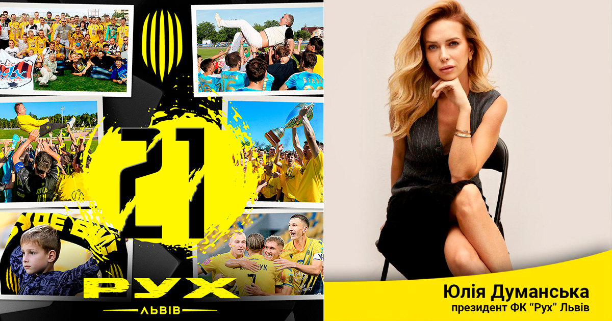 Юлія Думанська, ФК «Рух»
